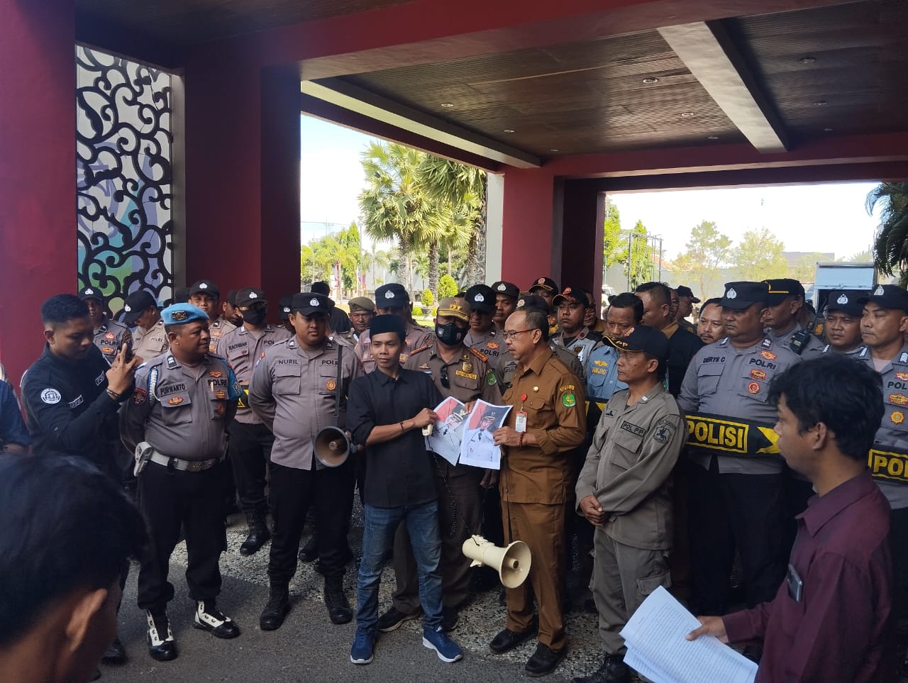 Saka Indonesia Datangi Kantor Pemkab Sumenep